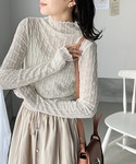 tシャツ さりげなく個性的。フィンガーホール付...の詳細画像1