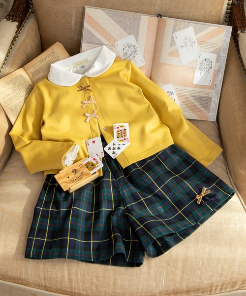 panpantutu パンツ リボンフレアキュロット キッズ 子供服