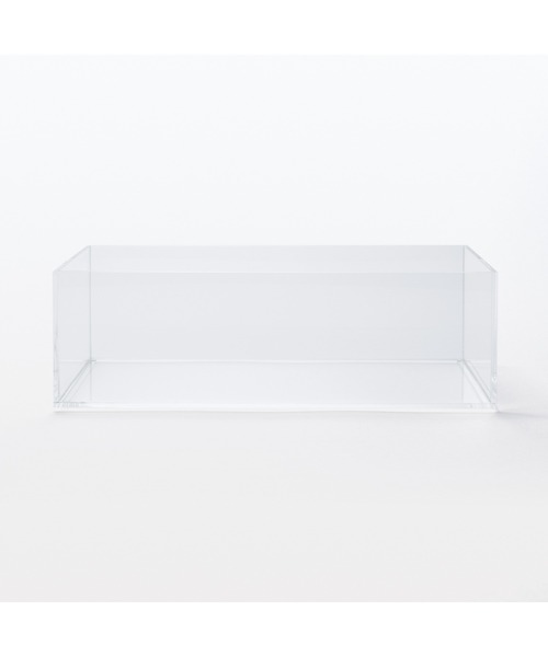 無印良品（MUJI） 収納 重なるアクリルボックス・中 約幅25．2×奥行