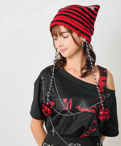 Red Bull レッドブルー ニットキャップ ニット帽 帽子 RED CAP GIRL ニット帽 ニットキャップ 「a-r」「Red Cap Girl