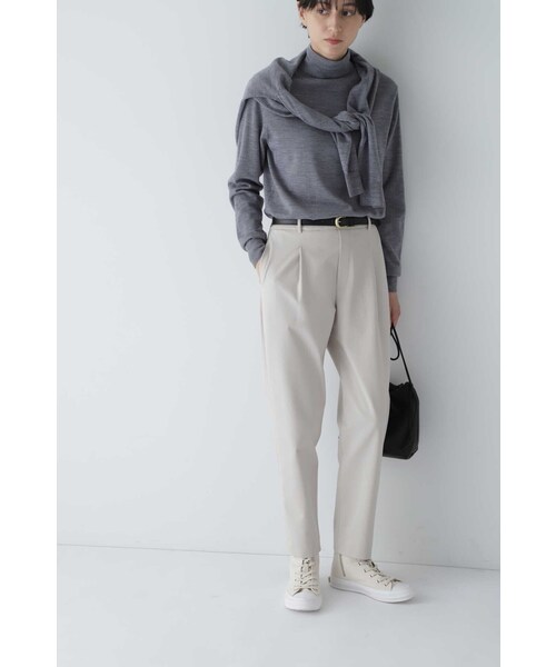 大人気新品をすべて human woman ストレッチポンチテーパードパンツ パンツ パンツ