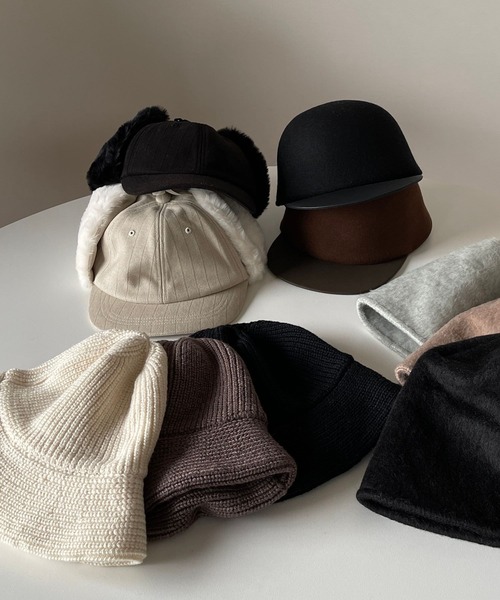 wee9s 帽子 ハット daily knit bucket hat / デイリーデイリー