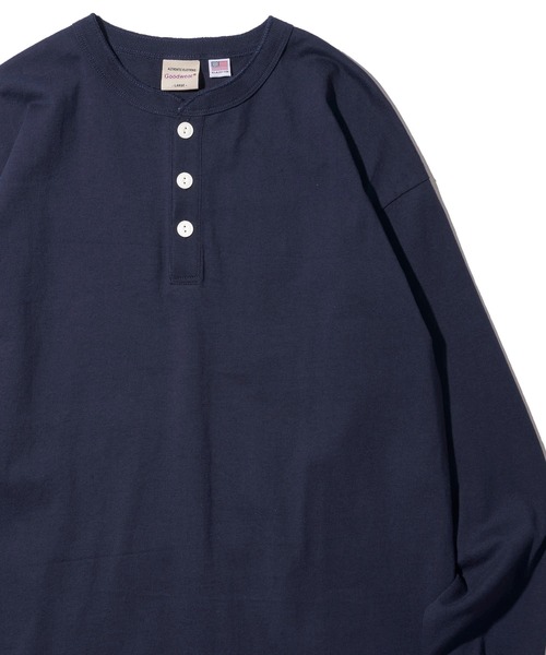 Goodwear（グッドウェア） ヘンリーネック tシャツ 「Goodwear/グッド 