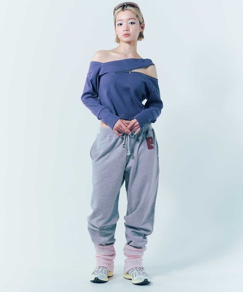 atmos pink ワンショル リブトップス レディース atmos girls pink ワンショル リブトップス レディース