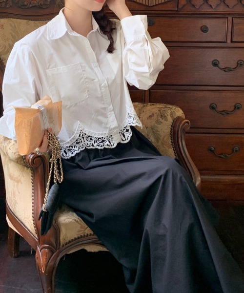 アルベロベロ　ブラウス 新品 S の 麻のブラウス アルベロベロ ファン