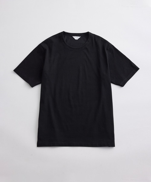 未使用タグ付 Adam et Rope'(アダムエロペ) ブラックTシャツ ADAM ET ROPE' tシャツ 「接触冷感」スタンダード Tシャツ
