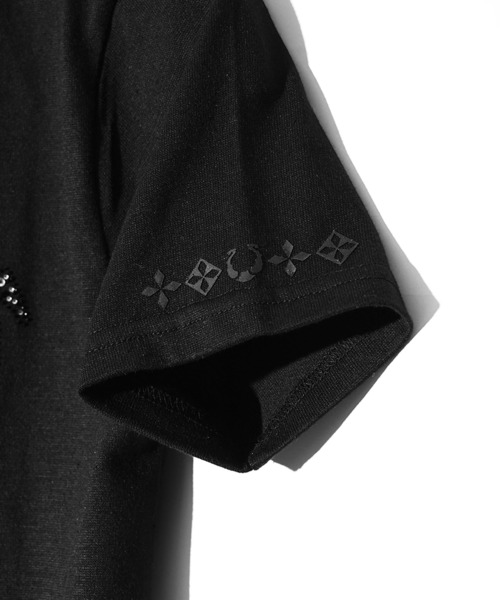 SOMEDIFF（サムディフ） tシャツ 半袖ラインストーンTシャツ メンズ