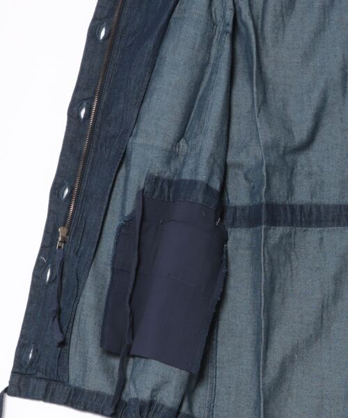 ベスト ジレ 「HOUSTON woman」DENIM M-65 VEST レディース HOUSTON ベスト ジレ 「HOUSTON woman」DENIM M-65 VEST