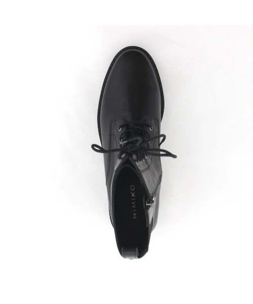 HIMIKO ブーツ 「Made in Japan」「撥水」レースアップトラックソール