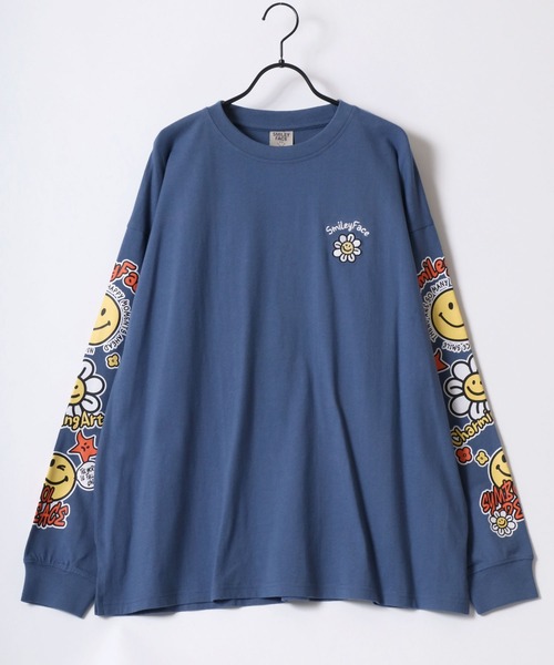 SMILEY FACE tシャツ FACE/スマイリーフェイス オーバーサイズ