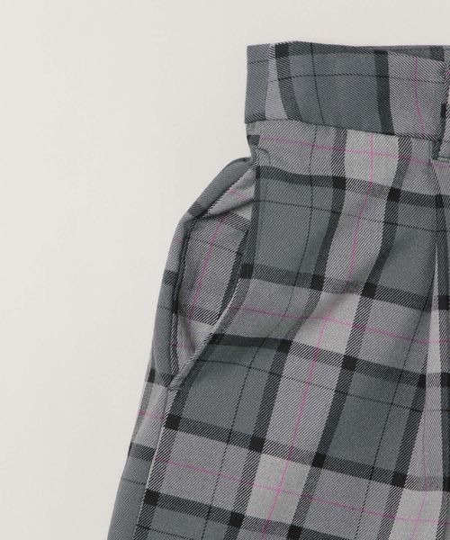 P---子 JEANASIS（ジーナシス） パンツ ベルトツキタータンチェックパンツ