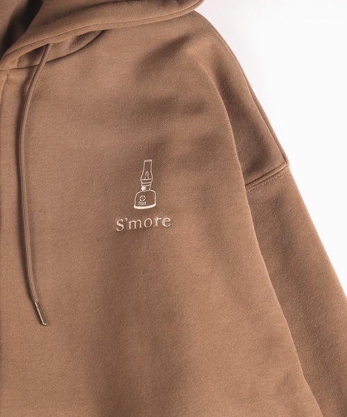 パーカー S'more gear illustration full zip hoodie スモギアイラストレーションフルジップフーディー レディース S'more パーカー gear illustration full zip hoodie スモギア