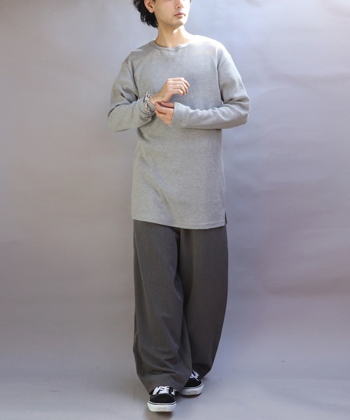 8 スラックス ワイドカーブパンツ メンズ レディース : ZOZOTOWN