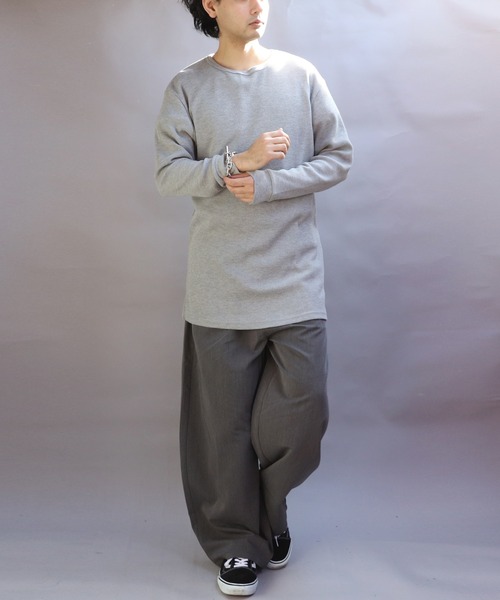 8 スラックス ワイドカーブパンツ メンズ レディース : ZOZOTOWN