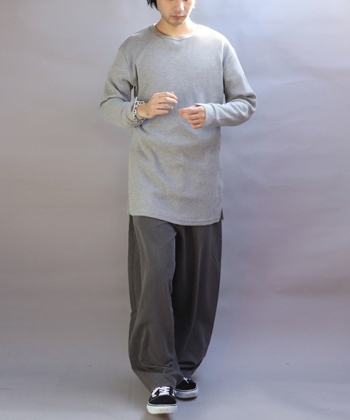 8 スラックス ワイドカーブパンツ メンズ レディース : ZOZOTOWN