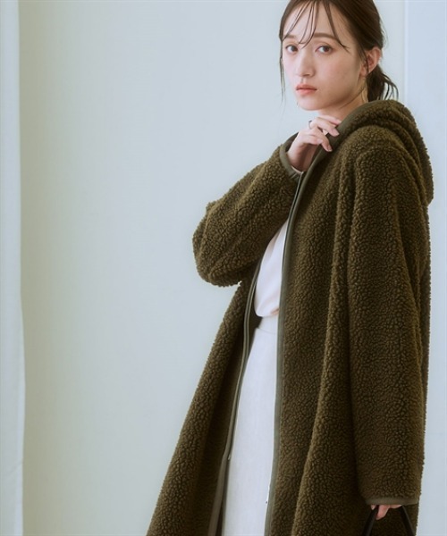 DES PRES ジップアップウールコート DES PRES（デプレ） コート アウター ダブルフェイスメルトンビーバー