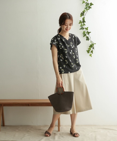 URBAN RESEARCH DOORS 「URBAN DOORS」 半袖ブラウス ONE