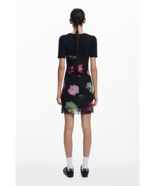 デシグアル（Desigual）/コンビネーションミニドレス Desigual（デシグアル） ワンピース コンビネーションミニドレス