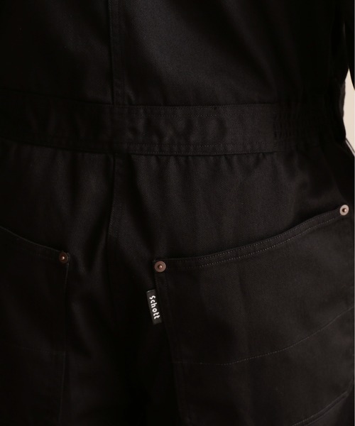 パンツ SCHOTT TC WORK JAMPSUIT BLACK TC WORK JUMPSUIT/ジャンプスーツ | Schott（ショット