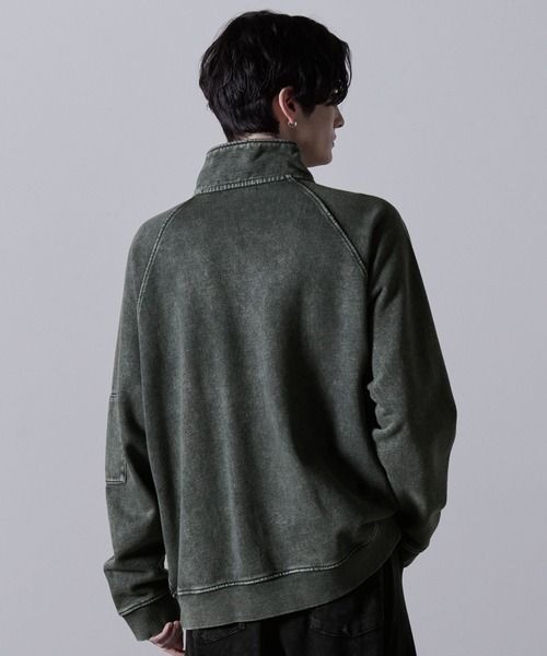 CLEL tシャツ 「CLEL」Heavy Weight Vintage Design Half Zip