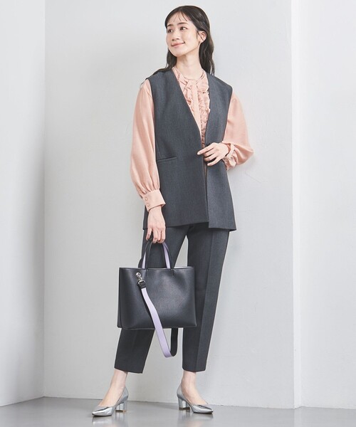 UNITED ARROWS トートバッグ ワイド ベーシック レディース
