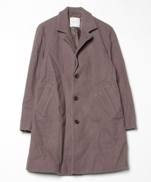 ステュディオス　CITY チェスターコート　3 STUDIOUS（ステュディオス） チェスターコート 3 グレー メンズ