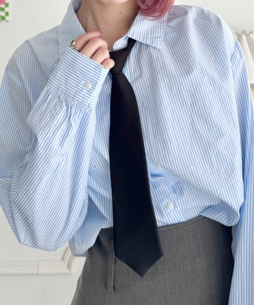 BOSS（HUGO BOSS） 「BOSS」 ネクタイ ONESIZE ブルー メンズ