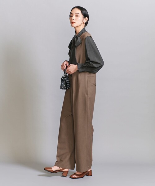 ブラウス シャツ 「WEB限定 Wardrobe DAILY MINIMAL」リボンタイブラウス -2WAY/ウォッシャブル- レディース