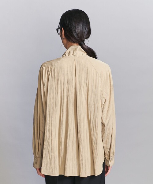 ブラウス シャツ 「WEB限定 Wardrobe DAILY MINIMAL」リボンタイブラウス -2WAY/ウォッシャブル- レディース