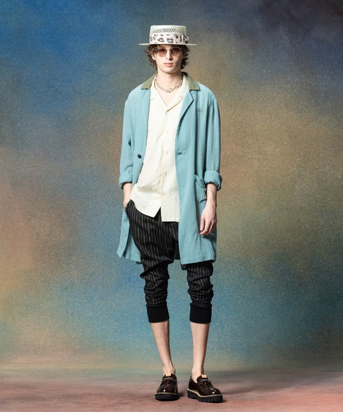 この夏だけ値下げします。glamb / シアーロングシャツ GB0225/SH06 : Sheer Long Shirt / シアーロングシャツ – glamb