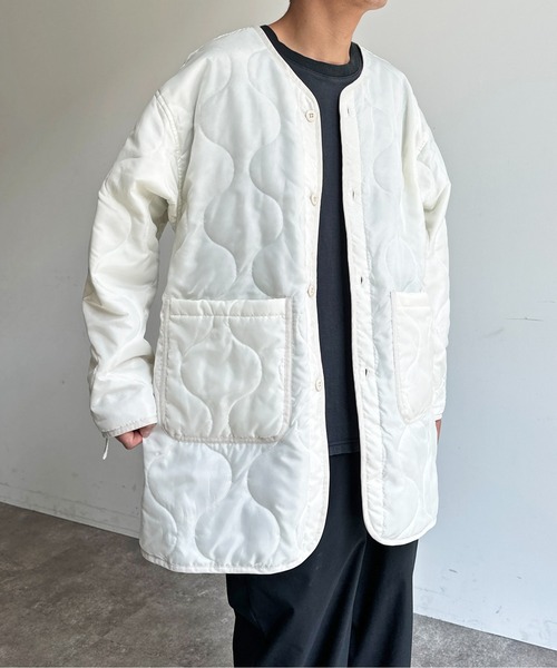 「CPCM」 コート SMALL アイボリー メンズ_画像2