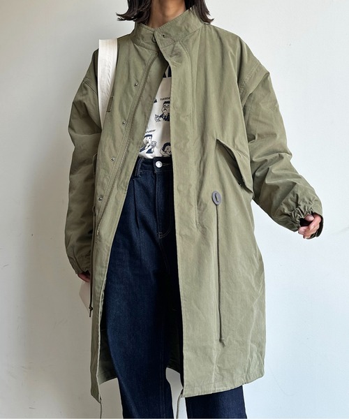 「CPCM」 コート SMALL アイボリー メンズ_画像8