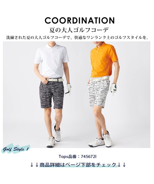 FILA GOLF ハーフパンツ パンツ 短パン GOLF/フィラ ゴルフ ゴルフ