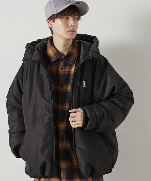 「U.S. POLO ASSN.」 ブルゾン M ブラック メンズ_画像2