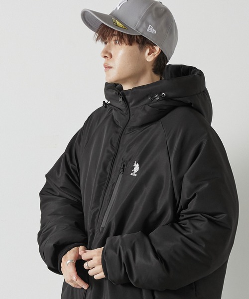 「U.S. POLO ASSN.」 ブルゾン M ブラック メンズ_画像5