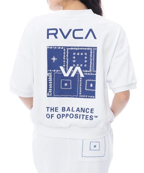 RVCA トレーナー スウェット レディース BANDANA VA BOX SWEAT