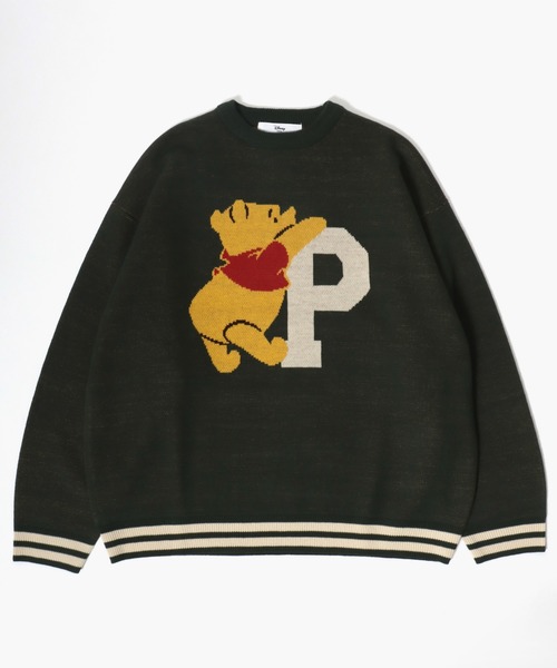 Disney（ディズニー） 長袖ニット L グリーン レディース : ZOZOTOWN