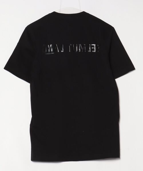 HELMUT LANG ブラック Tシャツ 半袖 HELMUT LANG 「HELMUT LANG」 半袖Tシャツ X-SMALL ブラック