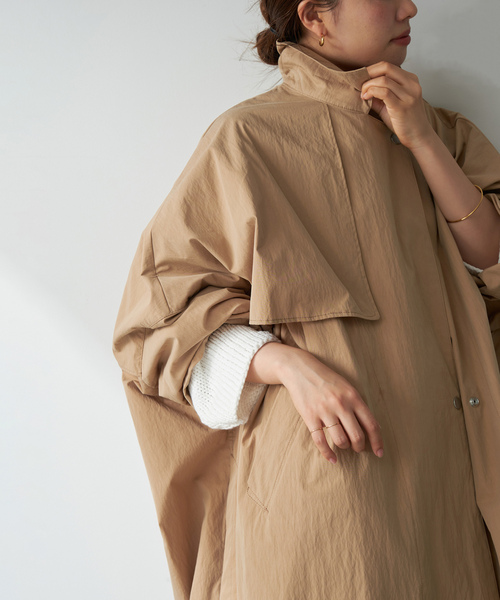 plage 「Plage」 ステンカラーコート 38 ベージュ レディース