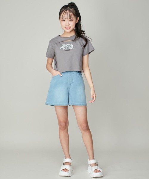 dydoshop ショートパンツ シズニルック 韓国 SISTER JENNI パンツ 「ウエスト調整可」シンプルストレッチ