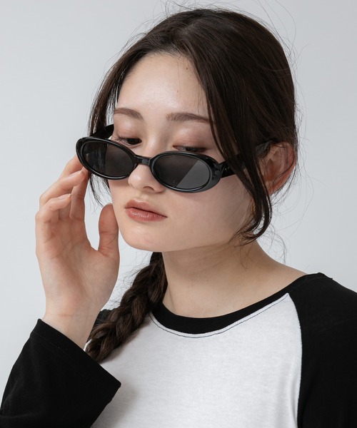 HEILIS（ヘイリス） サングラス オーバルレンズサングラス / 韓国