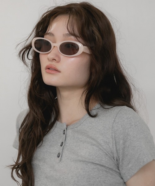 HEILIS（ヘイリス） サングラス オーバルレンズサングラス / 韓国