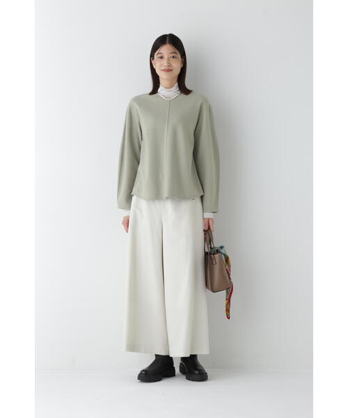 「human woman」 パンツ LARGE ホワイト系その他 レディース_画像5