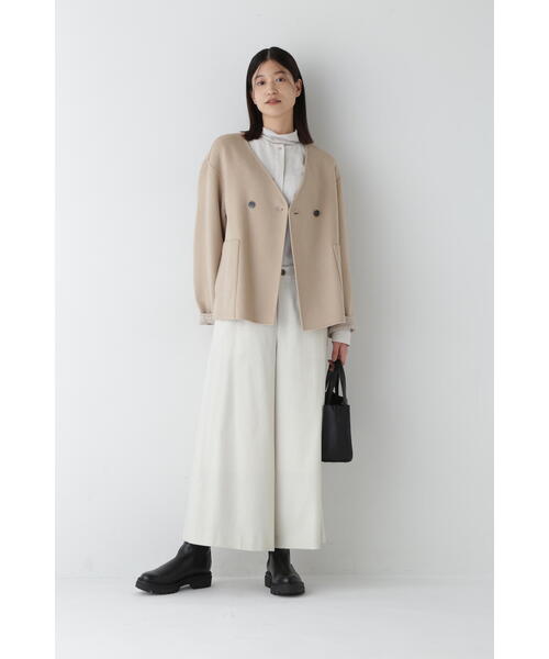 「human woman」 パンツ LARGE ホワイト系その他 レディース_画像6