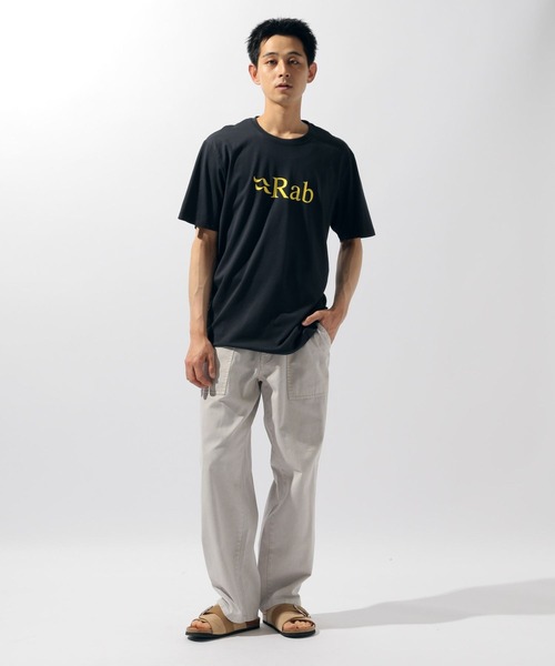 rabページです。 Rab tシャツ 「RAB(ラブ)」Stance Logo SS Tシャツ メンズ