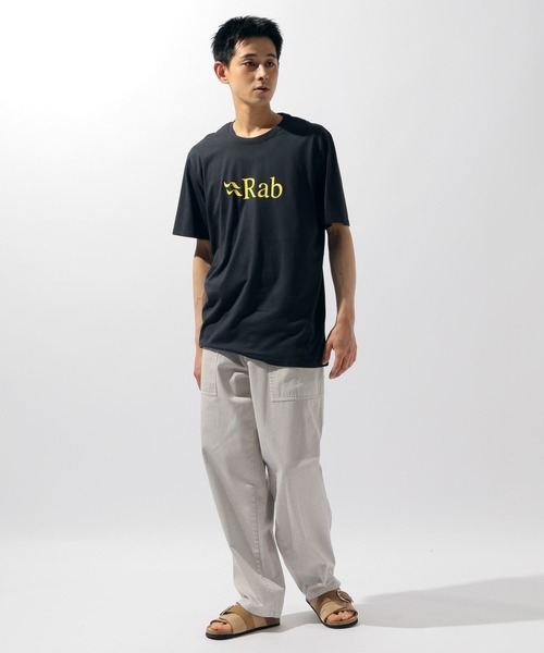 Rab tシャツ 「RAB(ラブ)」Stance Logo SS Tシャツ メンズ