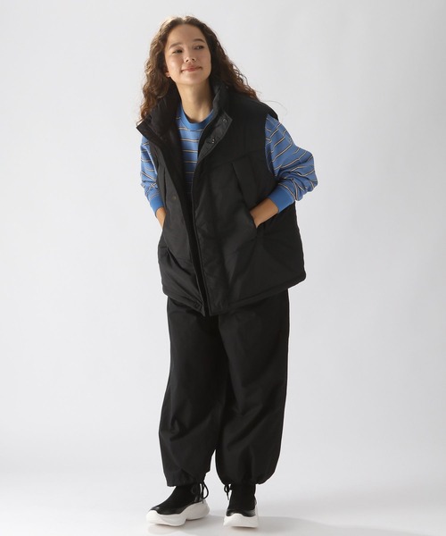 niko and…（ニコアンド） ベスト MEDIUM ベージュ レディース