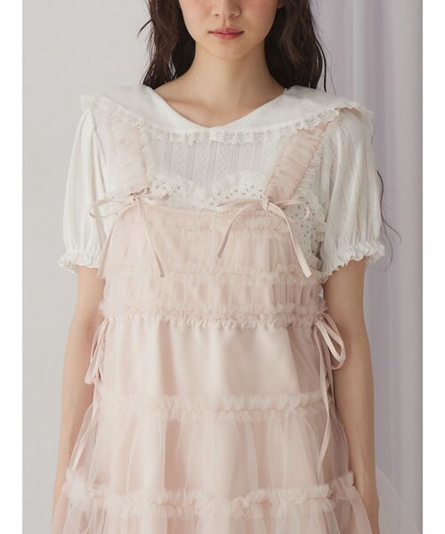 merry jenny tシャツ petit flowerセーラートップス レディース