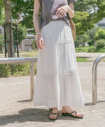 スカート コットンティアードスカート｜ZOZOTOWN Yahoo!店