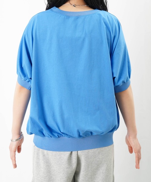tシャツ LC/LLL 布帛×カットソープルオーバー レディース LADY LUCK LUCA tシャツ LC/LLL 布帛×カットソープルオーバー